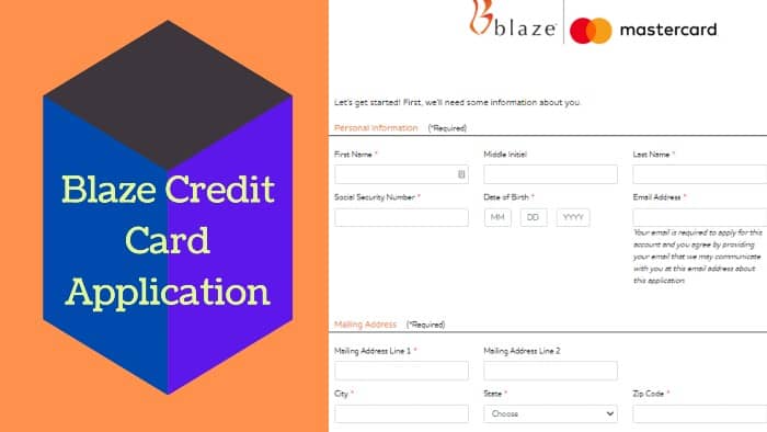 Blaze-Credit-Card-Application